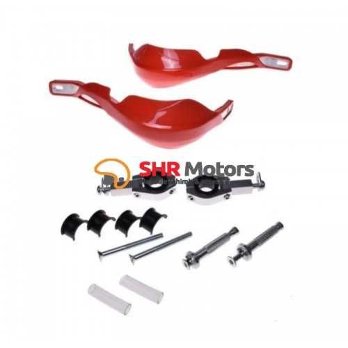 Kit handguard ATV Enduro Cross diverse culori insertie aluminiu
