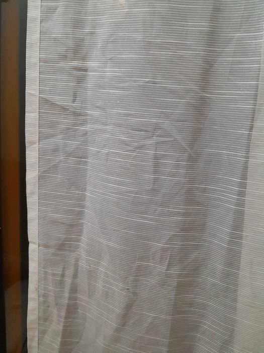 Нови бели пердета 2 вида по 2 броя