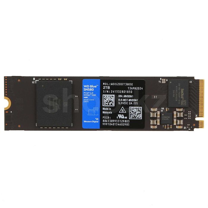 SSD M2 Western Digital Blue SN580 2TB