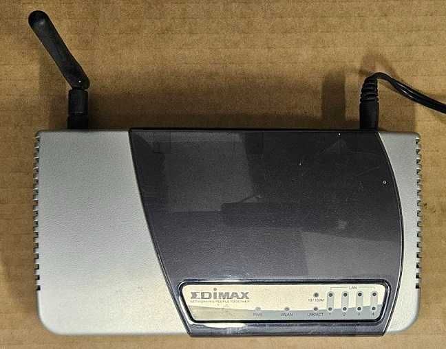 Рутер Edimax BR-6204 Wg с 4 порта switch internet мрежови