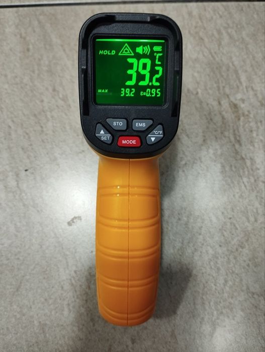 Пирометр,инфракрасный бесконтактный, промышленный термометр 1400°