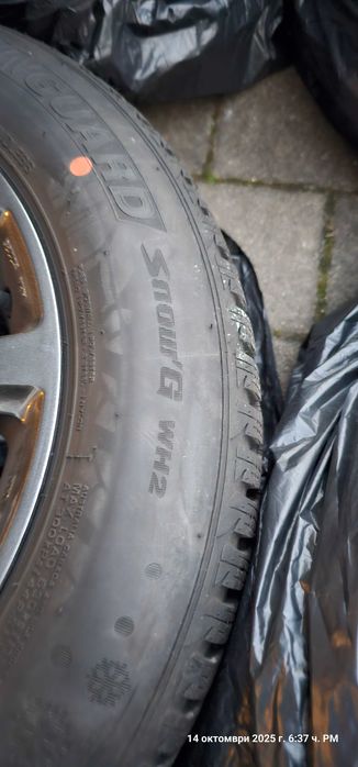 Джанти със гъми Oxxo Liberty gunmetal 7x16 ET35 - LK5/112 ML66.6