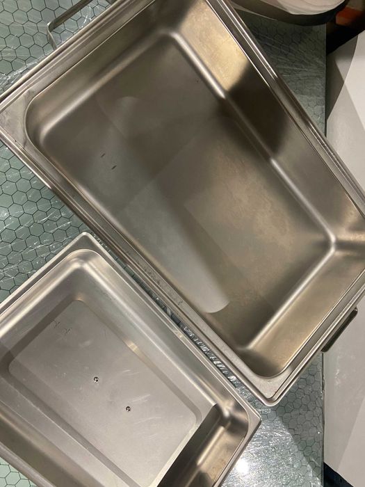 Бен-мари правоъгълно, сребристо 1/1 Gn