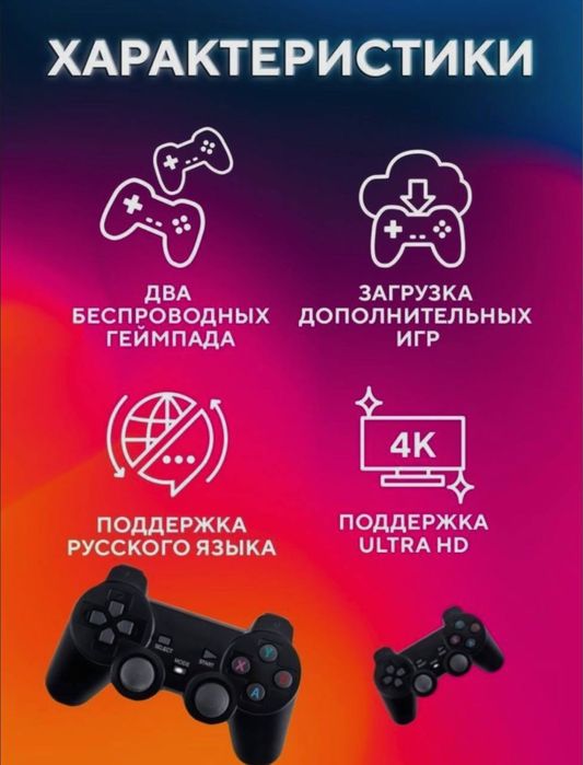 Game Stick Lite с  20000 встроенными ретро-играми
