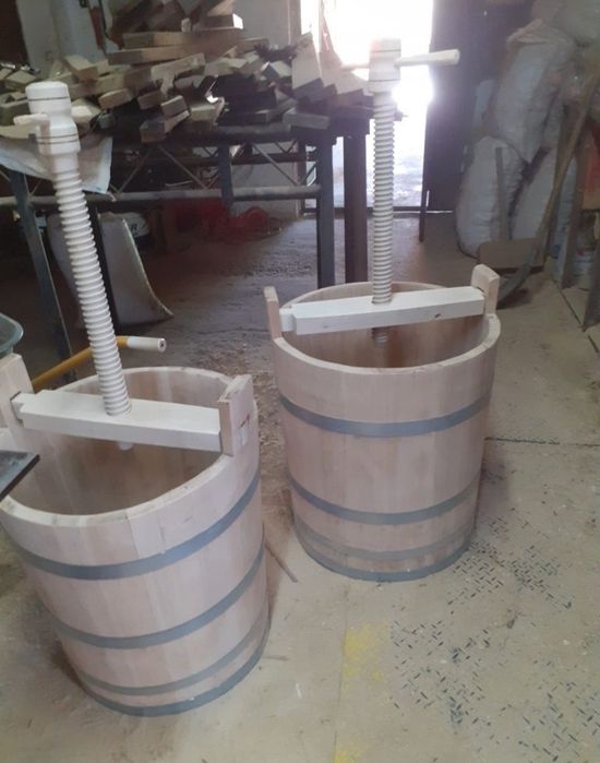 Butoaie din lemn de stejar