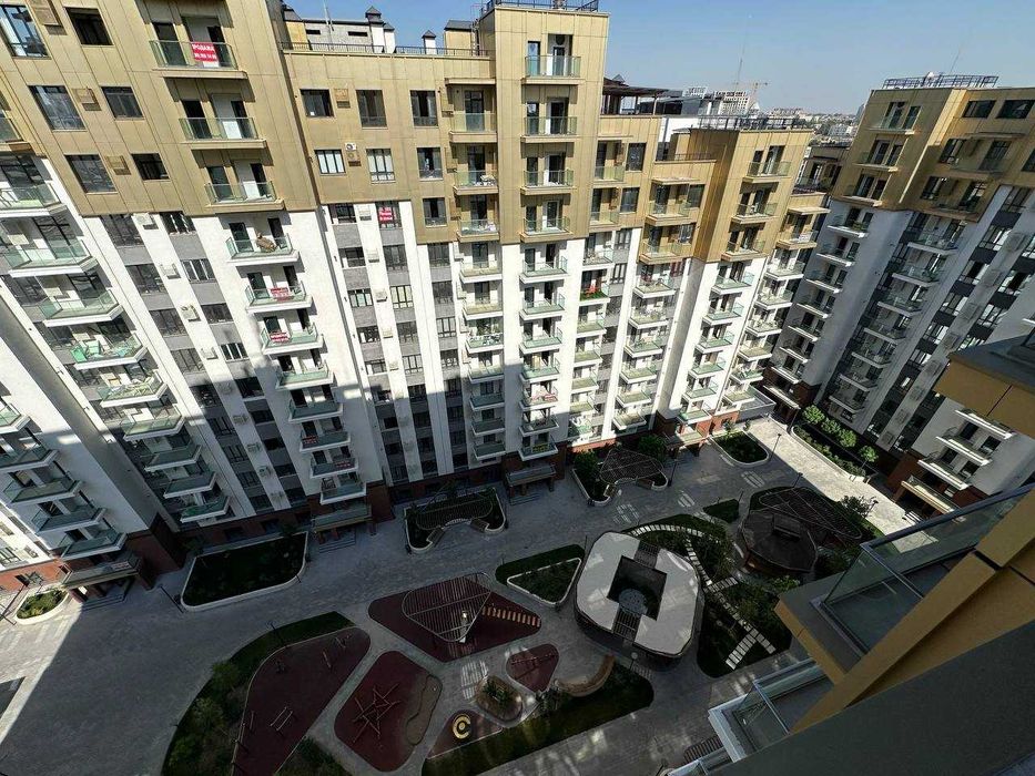 Новостройка O'z Mahal - 2/3 комнатная 63.47 м² + балкон