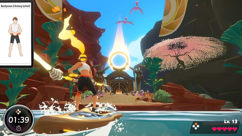 Nintendo Switch Ring Fit Adventure с Ring Con и Leg Strap