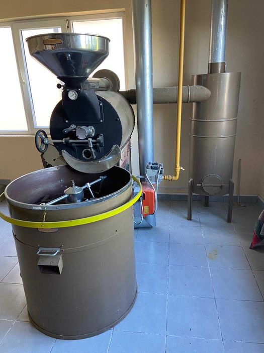 Linie de prăjit cafea - semințe