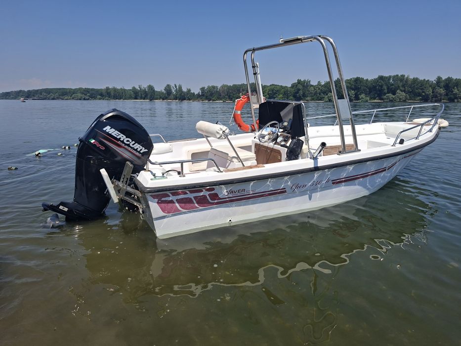 Barca Saver 540 Open cu motor Mercury 60 cp Pro