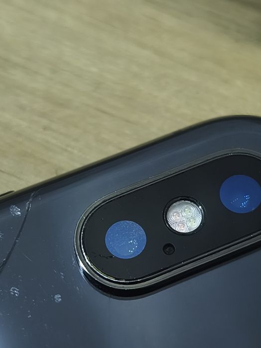 iPhone X,состояние трещины