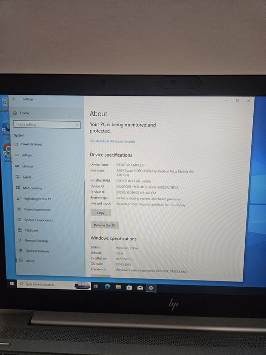 Laptop Hp Elitebook 755 G5