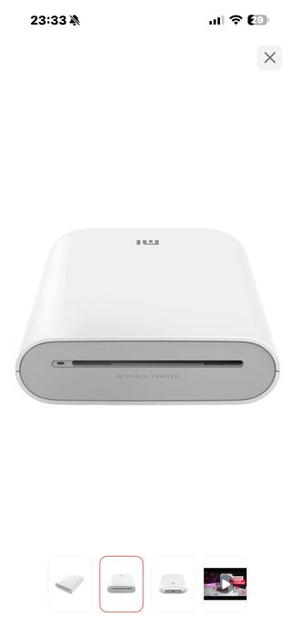 Продам мини фотопринтер xiaomi mi