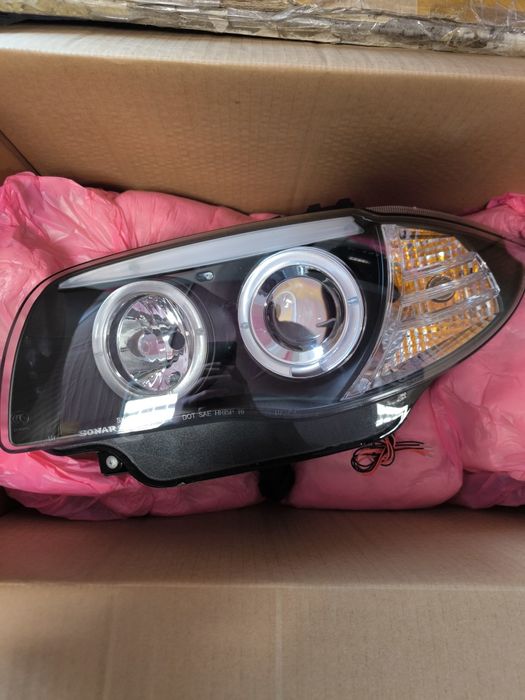 Фарове БМВ 1  Е81 Е82 Е87 Е88 ЛЕД Нови Тунинг BMW E87 E82 LED Angle ey