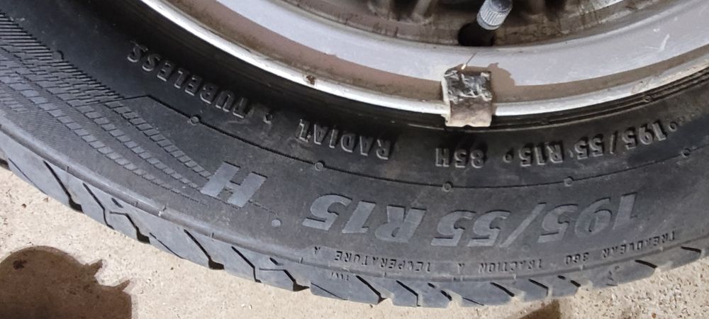 Комплект колёс с титановыми дисками