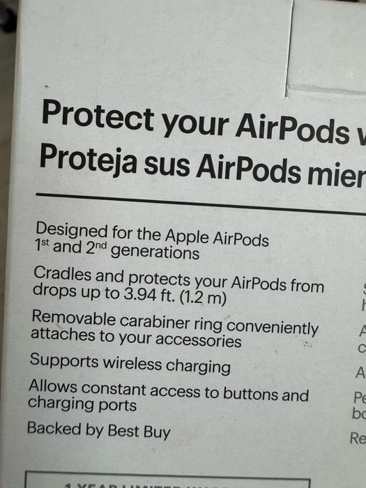 Силиконов калъф за AirPods Apple 1 и 2