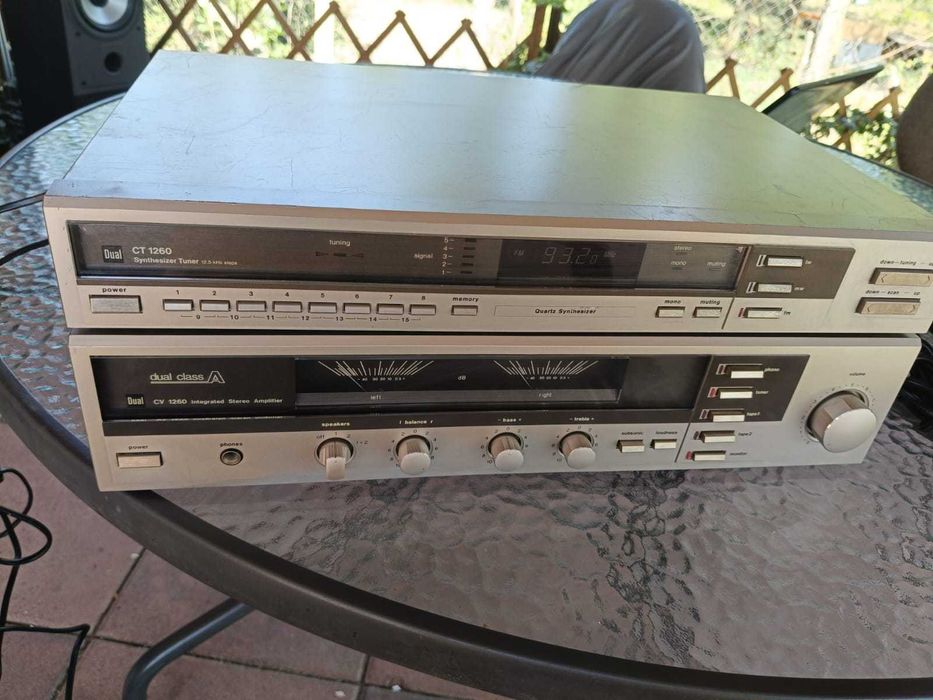 Dual CV1460 si Dual CT1460 amplificator si tuner