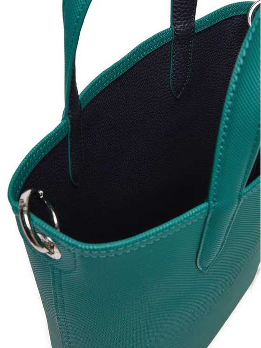 Чанта дамска Lacoste NF2991AA. Зелена.