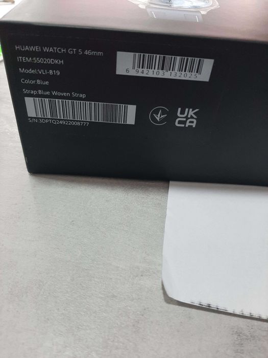 HUAWEI WATCH GT 5 46mm, Кеш,Гаранция 01.2027