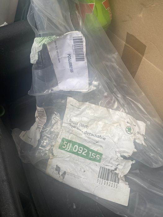 Carlig remorcare skoda nou