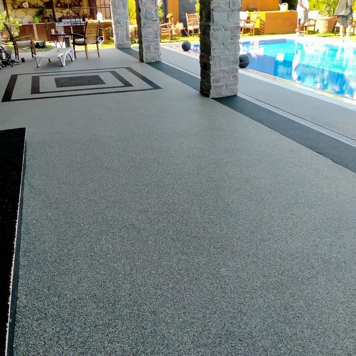 Covor de piatra naturala cu rasina