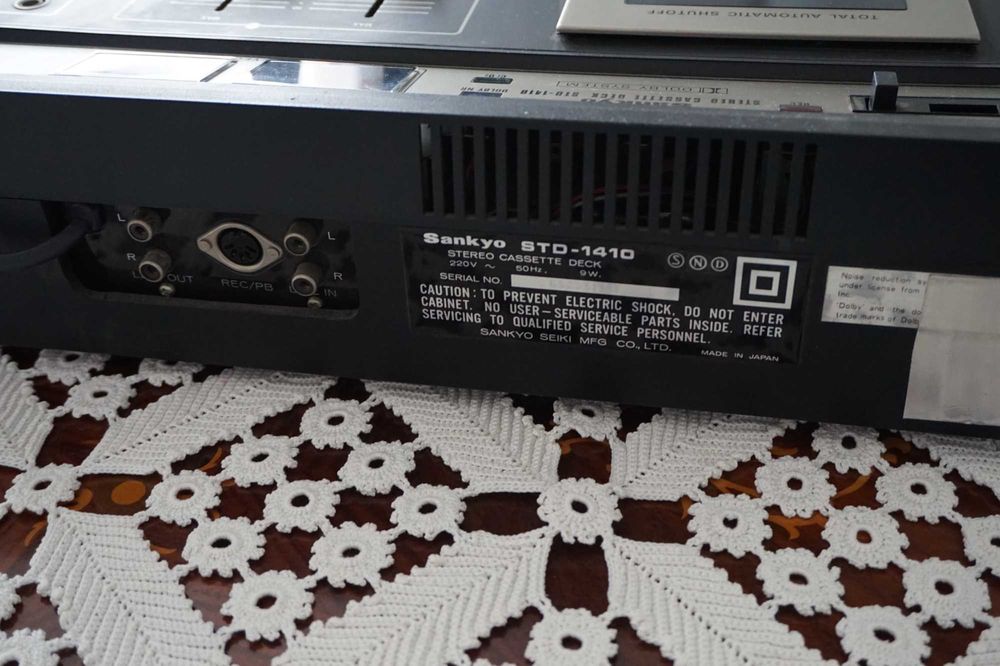 SANKYO SRD-1410 casetofon deck stereo