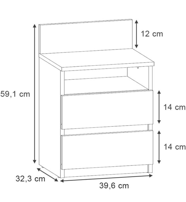 Нощно шкафче Vicco 5795