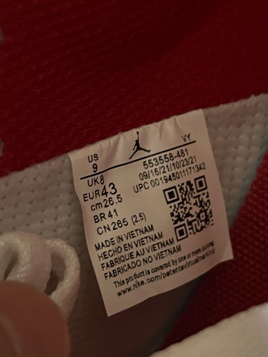 Кроссовки NIKE Air Jordan 1 low