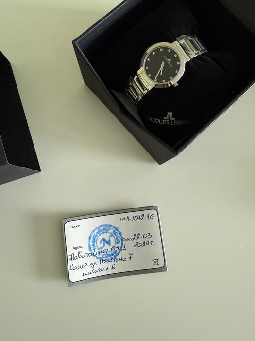 Jacques Lemans дамски нов часовник