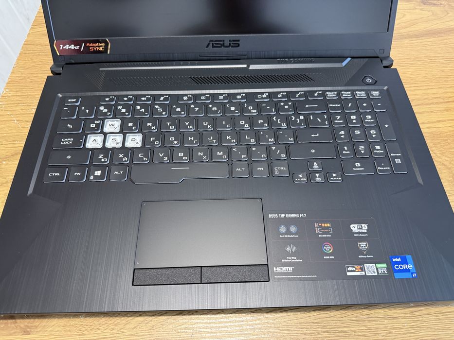 ASUS TUF GAMING F17 - RTX 3060 6GB - i7 11800H