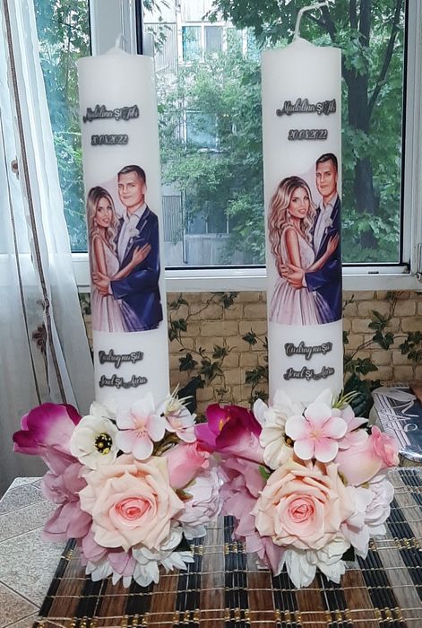 Lumanari pentru nunta