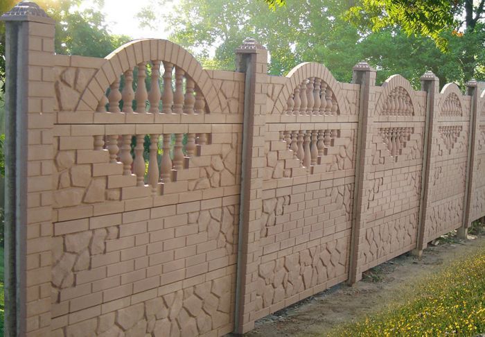 Gard/placi din beton armat prefabricat Pitesti, Arges