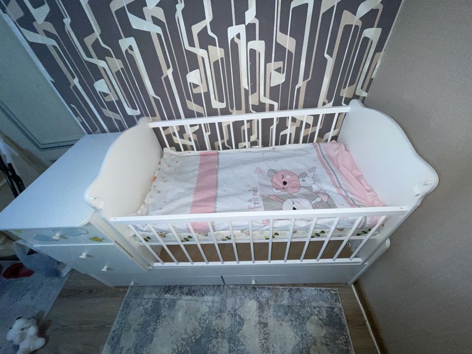 Детская кроватка трансформер