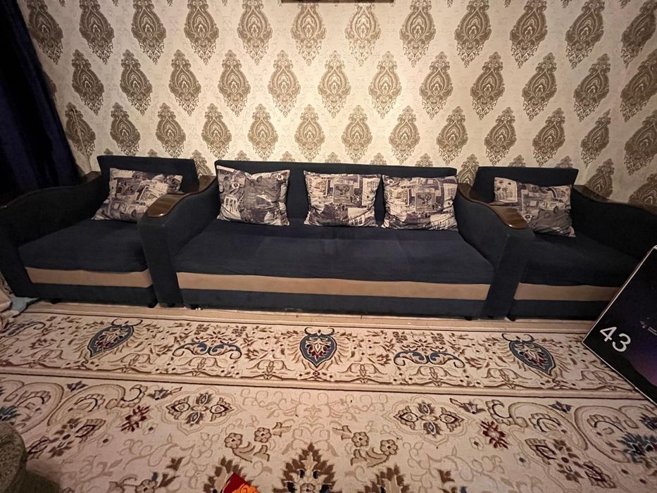 Продаю диван 2 кресло раскладной
