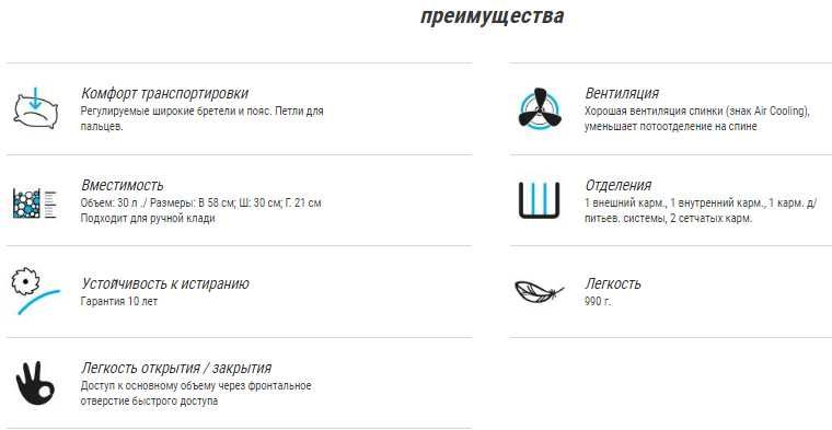 Рюкзак для горных походов MH100 Quechua 30 литров, как на фото