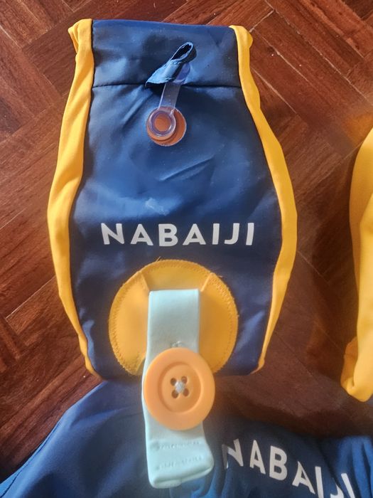 Детски гръден пояс с плувки tiswim до 30 кг,