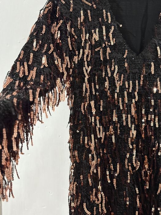 Нова рокля ZARA в кафеви паети