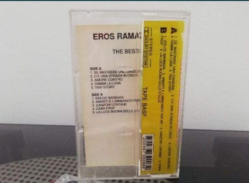 Caseta originala Eros Ramazzotti