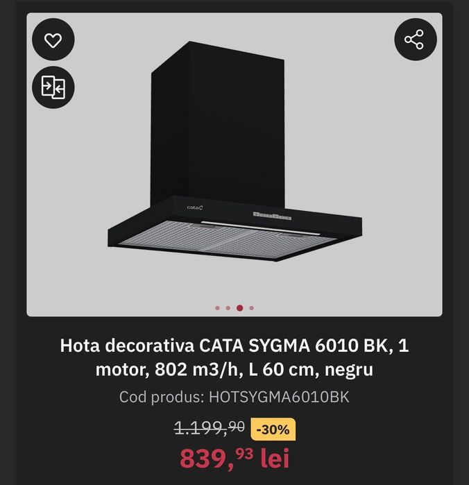 Hota aparenta CATA SYGMA ,sigilata,   nefolosita,  lungime 60cm