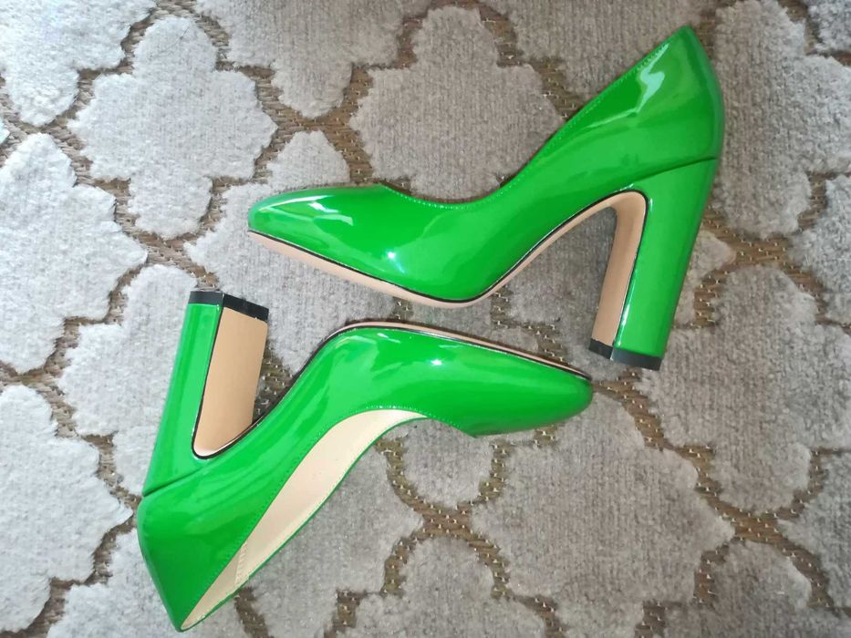 pantofi dama verzi - marimea 35/36 - 50lei