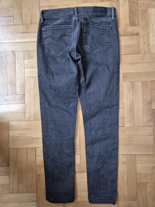 Blugi Premium Levi's 710 Super Skinny, Denim Tehnic, Damă - 26x32