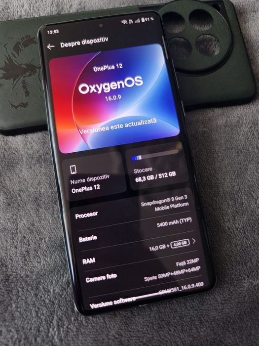 One plus 12 / 16 GB RAM / schimb