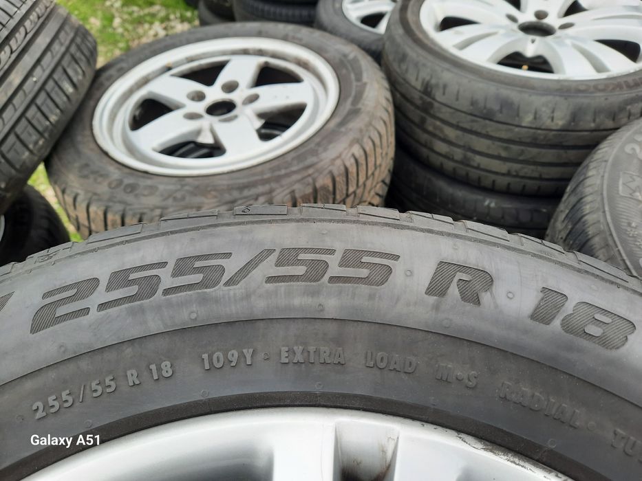 Ляти джанти с гуми 5×112,18цола, фолксваген ДЖИП.