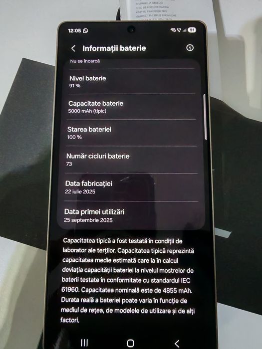 Samsung S25 Ultra Titanium Gray 512GB GB în garanție!