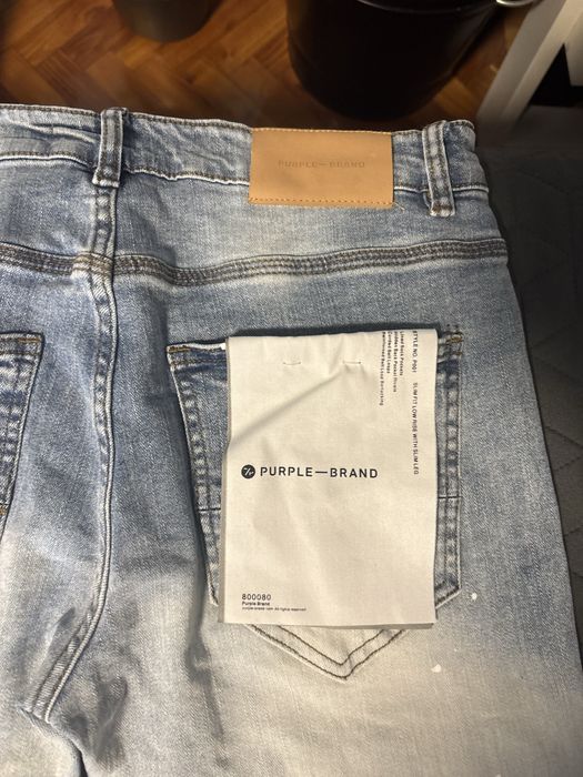Purple jeans size 32