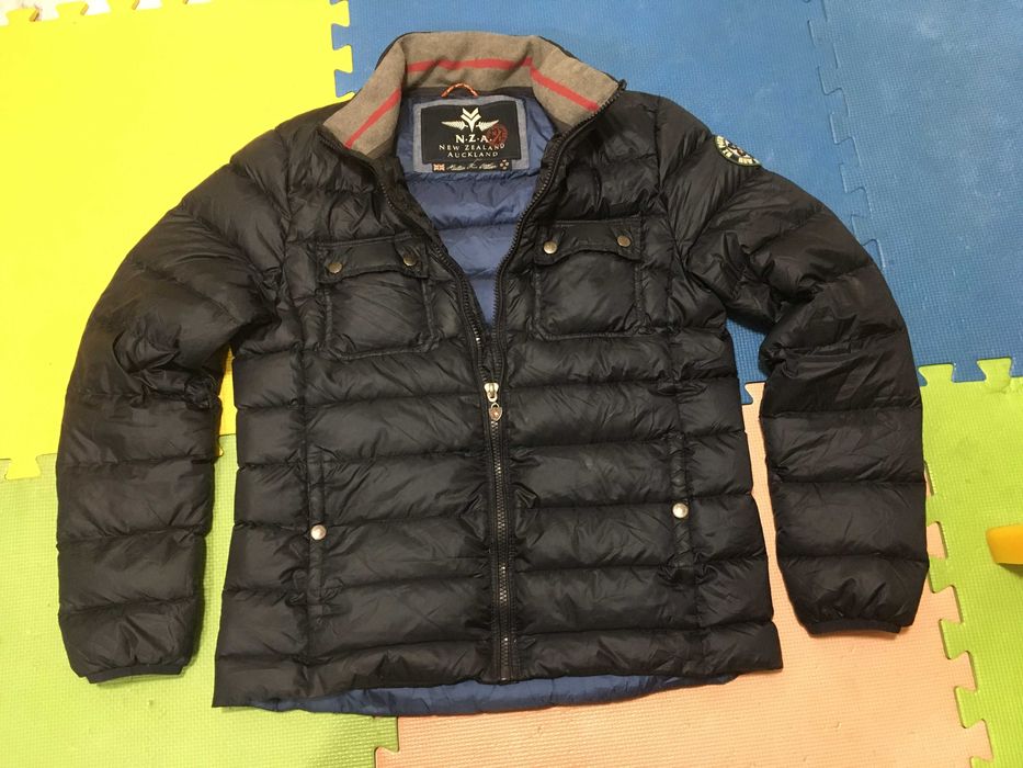 ''NZA New Zealand Auckland''оригинално мъжко пухено яке Л размер