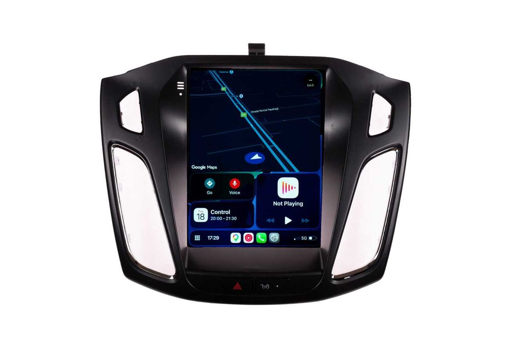 Navigatie Ford Focus 3 Tip Tesla Ecran Vertical , Carplay Wireless Android Auto + Camera