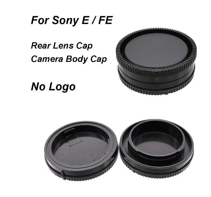 Задна капачка на обектив , Капачка за тяло на Canon , Nikon , Sony
