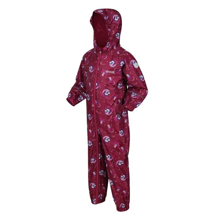 Уникален детски комплект за дъжд Regatta Pig Waterproof Pobble Suit  от 2 до 6 години