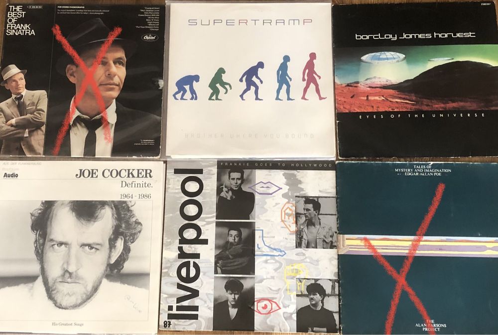 Виниловые пластинки разные жанры