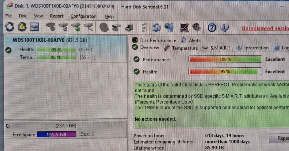 1TB WD BLACK SN850 NVMe 4.0 stocare